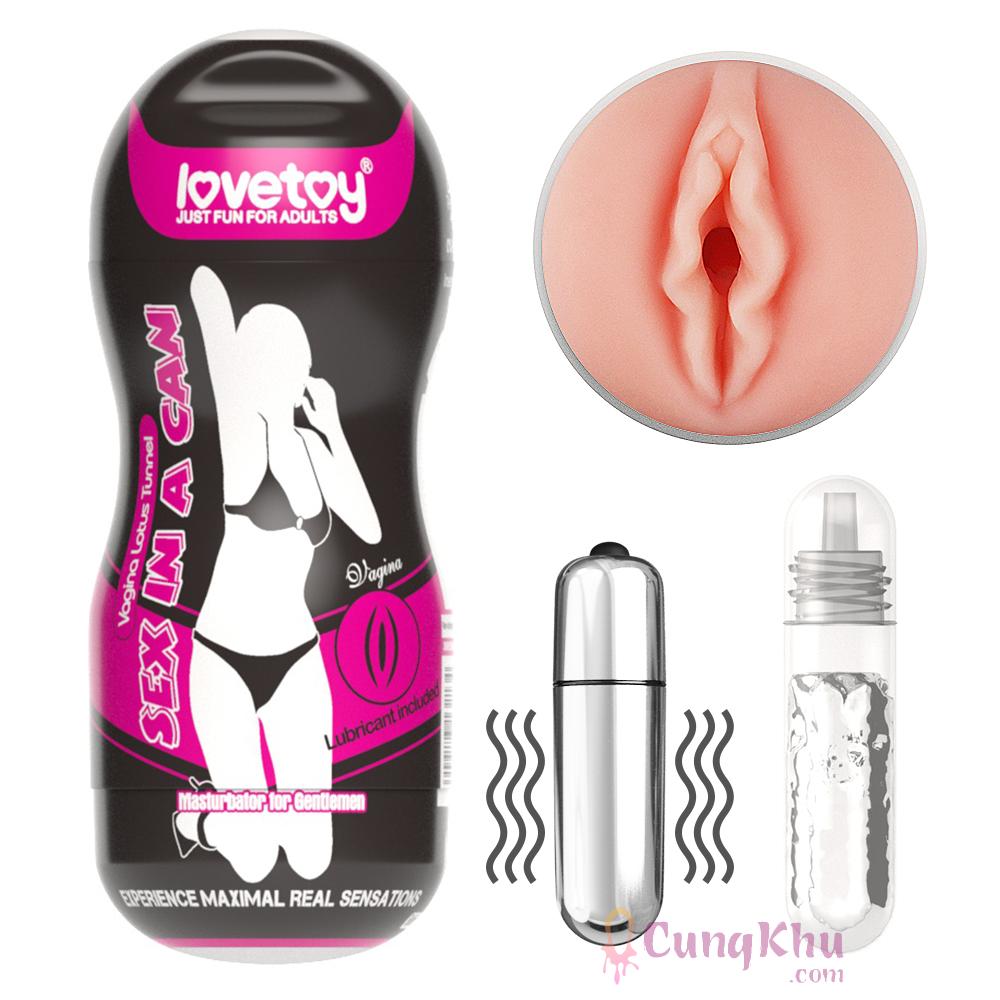 Cốc thủ dâm Lovetoy Vagina Lotus Vibrating