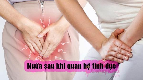 Ngứa sau khi quan hệ tình dục