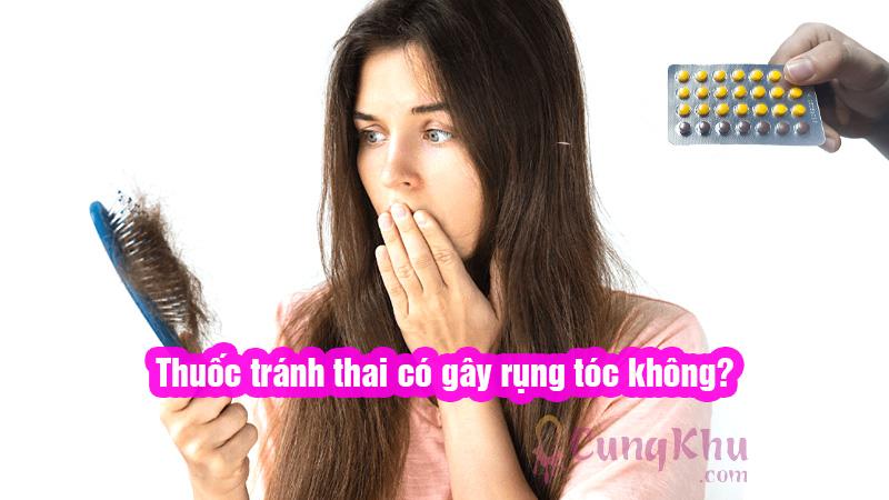 Thuốc tránh thai có gây rụng tóc không?