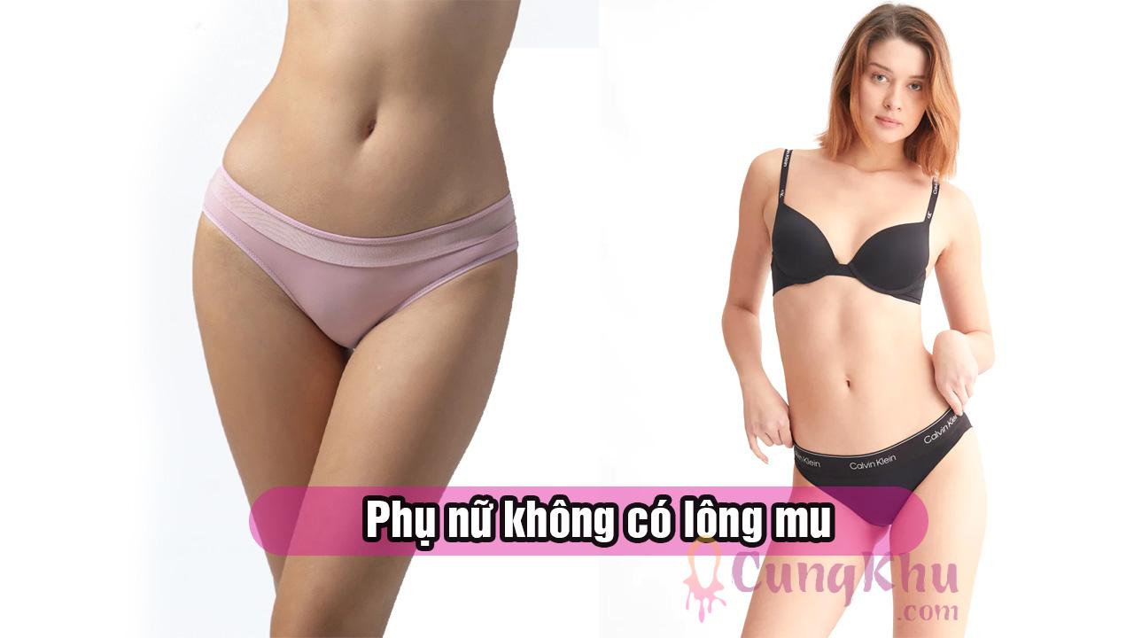 Phụ Nữ Không Có Lông Mu