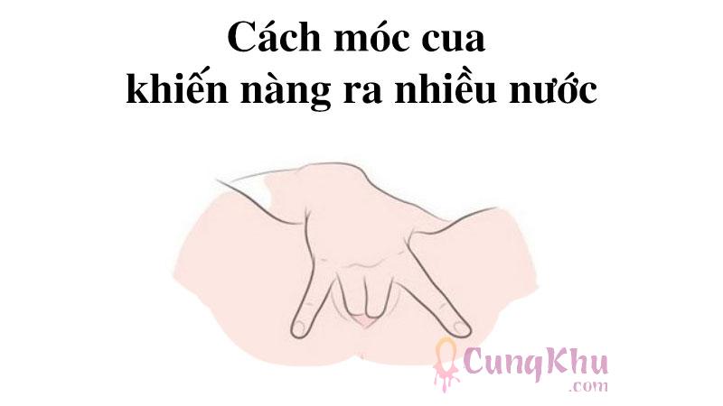 Cách móc cua khiến nàng run bần bật vì sướng